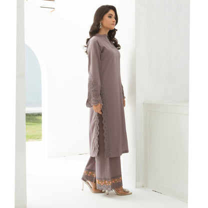 UA-80 2 Pc Embroidered Cotton Pakistani Co-Ords Set | Summer Wear| Umnaa
