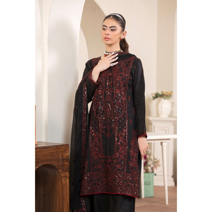 UA-91 Luxury Embroidered Farshi Shalwar Ready to Wear Collection | Umnaa