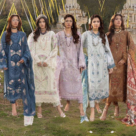 UTT-09 Embroidered Summer Lawn Collection | Ready to Wear | Traditional Thread