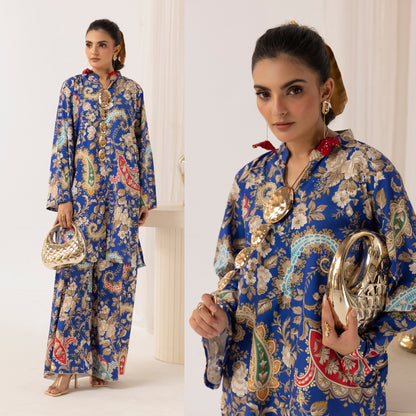 UMS-23 2 Pc Printed Co Ord Set Collection | Ready to Wear | Simrans