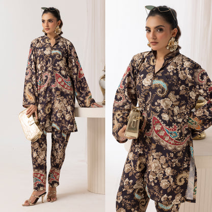 UMS-23 2 Pc Printed Co Ord Set Collection | Ready to Wear | Simrans