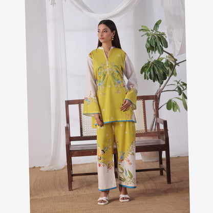 USN-15 Printed Lawn Co-Ords Set by Saphron