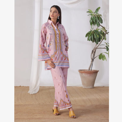 USN-15 Printed Lawn Co-Ords Set by Saphron