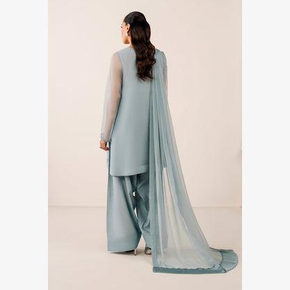 UA-103 Trendy Chiffon Farshi Shalwar Collection by Umnaa