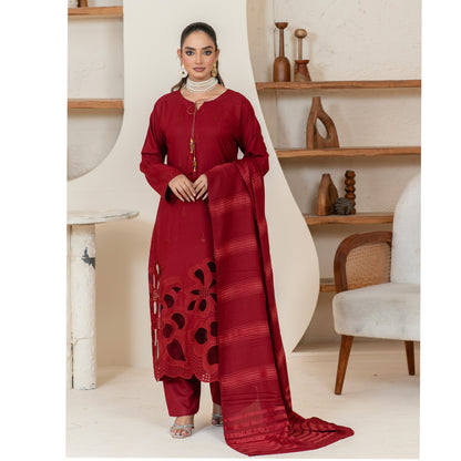 UA-110 "Heena" Embroidered Dhanak Winter Collection | Ready by Wear | Pakistani Dress Asian Clothes Umnaa