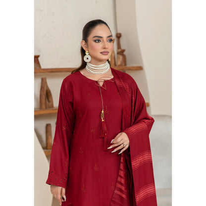 UA-110 "Heena" Embroidered Dhanak Winter Collection | Ready by Wear | Pakistani Dress Asian Clothes Umnaa