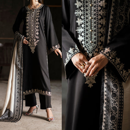 UCA-27 "Aik Sitara" Embroidered Viscose Ready to Wear Collection by Casuallite