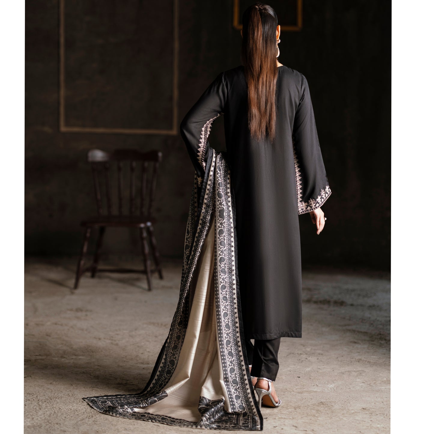UCA-27 "Aik Sitara" Embroidered Viscose Ready to Wear Collection by Casuallite