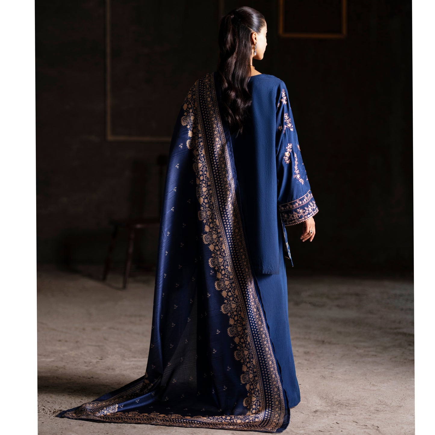 UCA-27 "Aik Sitara" Embroidered Viscose Ready to Wear Collection by Casuallite