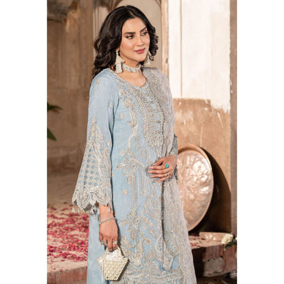 UA-111 IMROZIA inspired Luxury Embroidered Ready to Wear Dress by Umnaa