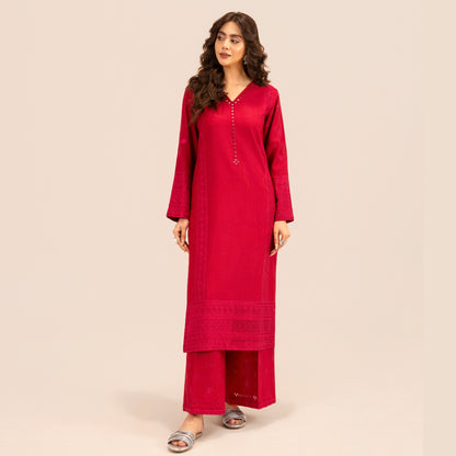 UA-125 Embroidered Khaddar 2 Pc Collection | Ready to Wear | Umnaa