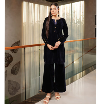 UMS-47 Coco by Simrans Velvet Co-Ords set | Ready to Wear | Asian Clothes