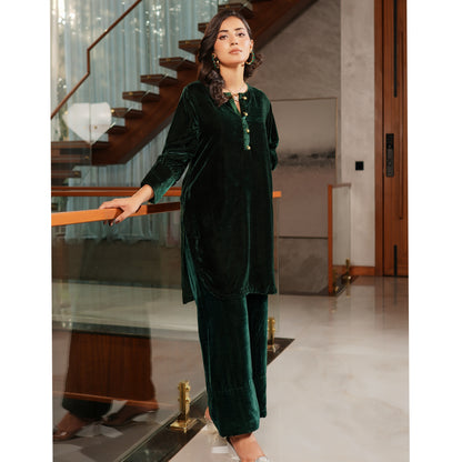 UMS-47 Coco by Simrans Velvet Co-Ords set | Ready to Wear | Asian Clothes