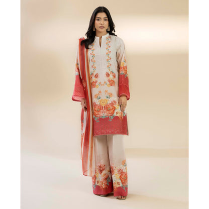 UTT-15 AMALTAS VOL 2 Printed Embroidered Slub Khaddar Collection by Traditional Thread