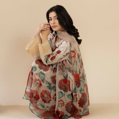 UTT-15 AMALTAS VOL 2 Printed Embroidered Slub Khaddar Collection by Traditional Thread