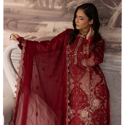 UMS-49 Maria B X Simrans Embroidered Organza Collection | Asian Clothes | Ready to Wea