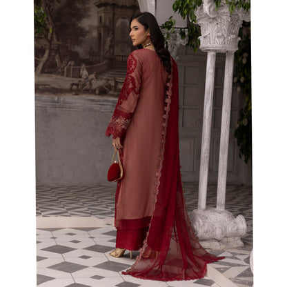 UMS-49 Maria B X Simrans Embroidered Organza Collection | Asian Clothes | Ready to Wea