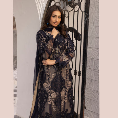 UMS-49 Maria B X Simrans Embroidered Organza Collection | Asian Clothes | Ready to Wea
