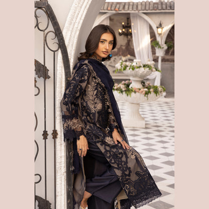 UMS-49 Maria B X Simrans Embroidered Organza Collection | Asian Clothes | Ready to Wea
