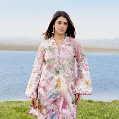 UTT-20 "Camelia" VOL 1 Summer Printed Chikankari Co Ord Set Collection by Traditional Thread | Asian Clothes