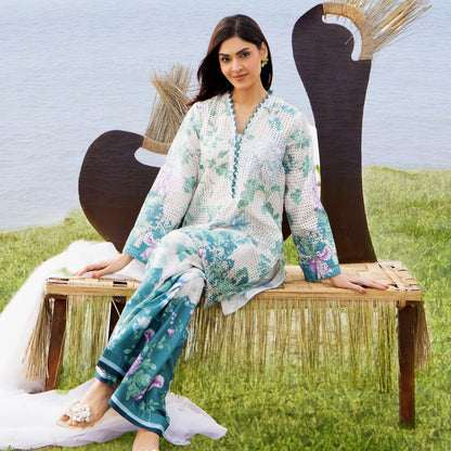 UTT-20 "Camelia" VOL 1 Summer Printed Chikankari Co Ord Set Collection by Traditional Thread | Asian Clothes