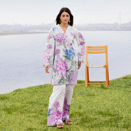 UTT-20 "Camelia" VOL 1 Summer Printed Chikankari Co Ord Set Collection by Traditional Thread | Asian Clothes