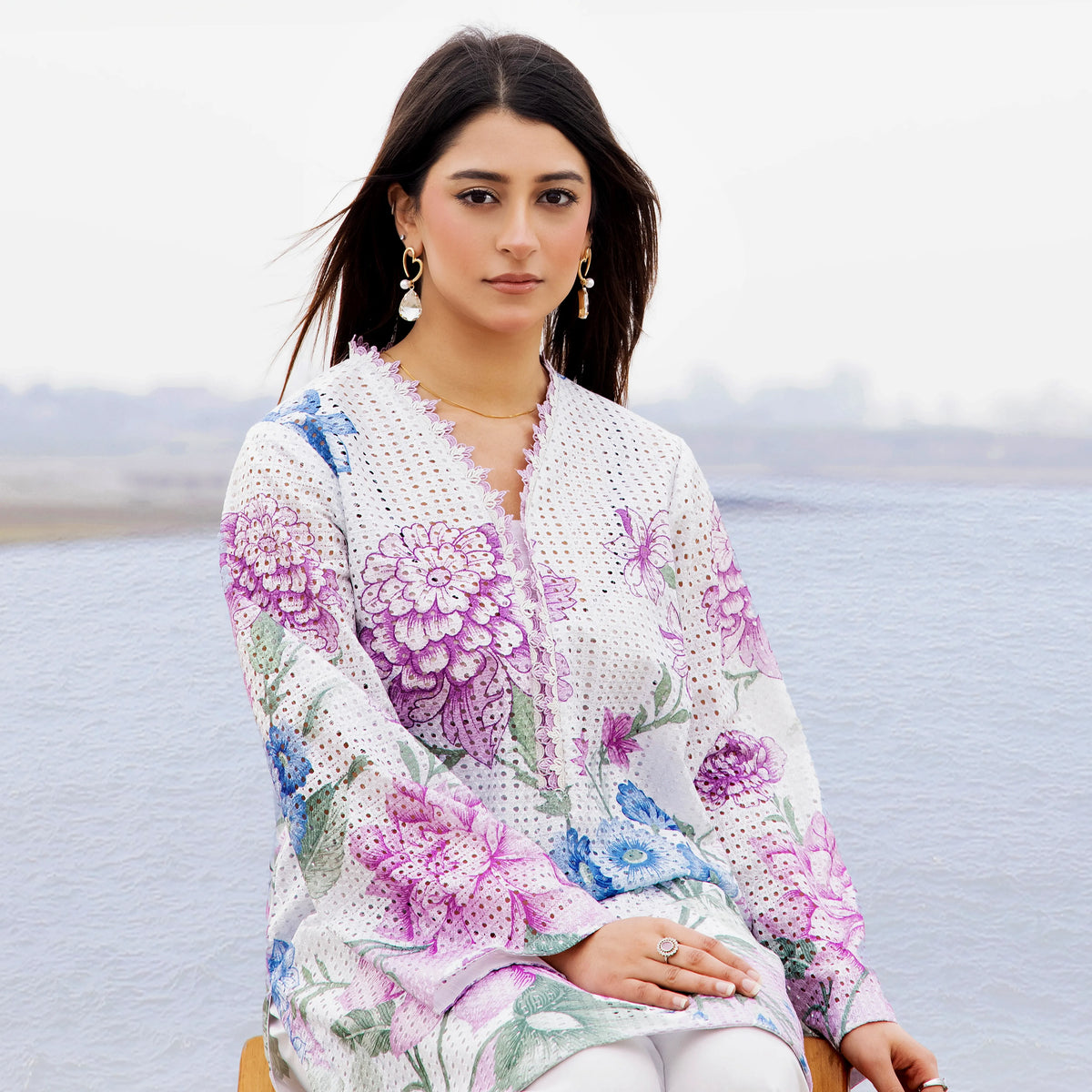 UTT-20 "Camelia" VOL 1 Summer Printed Chikankari Co Ord Set Collection by Traditional Thread | Asian Clothes