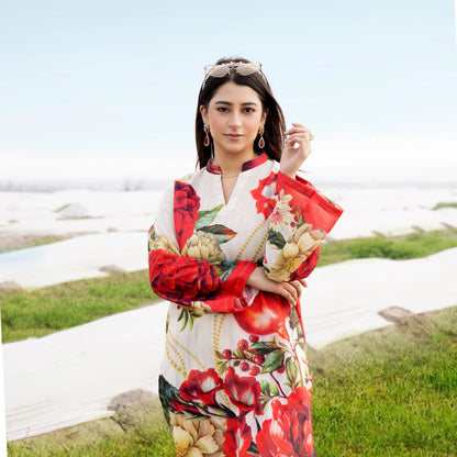 UTT-20 "Camelia" VOL 1 Summer Printed Chikankari Co Ord Set Collection by Traditional Thread | Asian Clothes