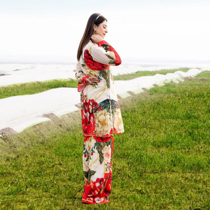UTT-20 "Camelia" VOL 1 Summer Printed Chikankari Co Ord Set Collection by Traditional Thread | Asian Clothes