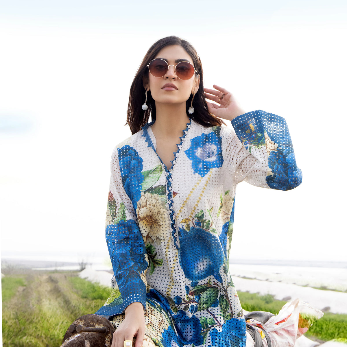 UTT-20 "Camelia" VOL 1 Summer Printed Chikankari Co Ord Set Collection by Traditional Thread | Asian Clothes