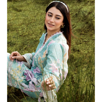 UTT-21 "Camelia" VOL 2 Summer Printed Chikankari Co Ord Set Collection by Traditional Thread | Asian Clothes