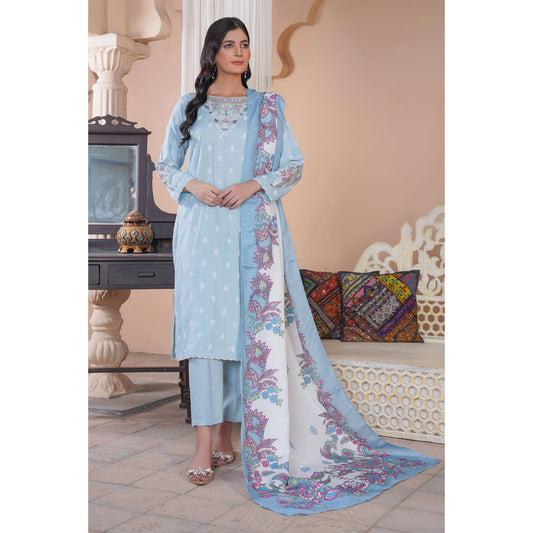 UA-189 Embroidered Linen Collection by Umnaa | Asian Clothes