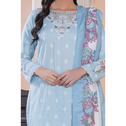 UA-189 Embroidered Linen Collection by Umnaa | Asian Clothes