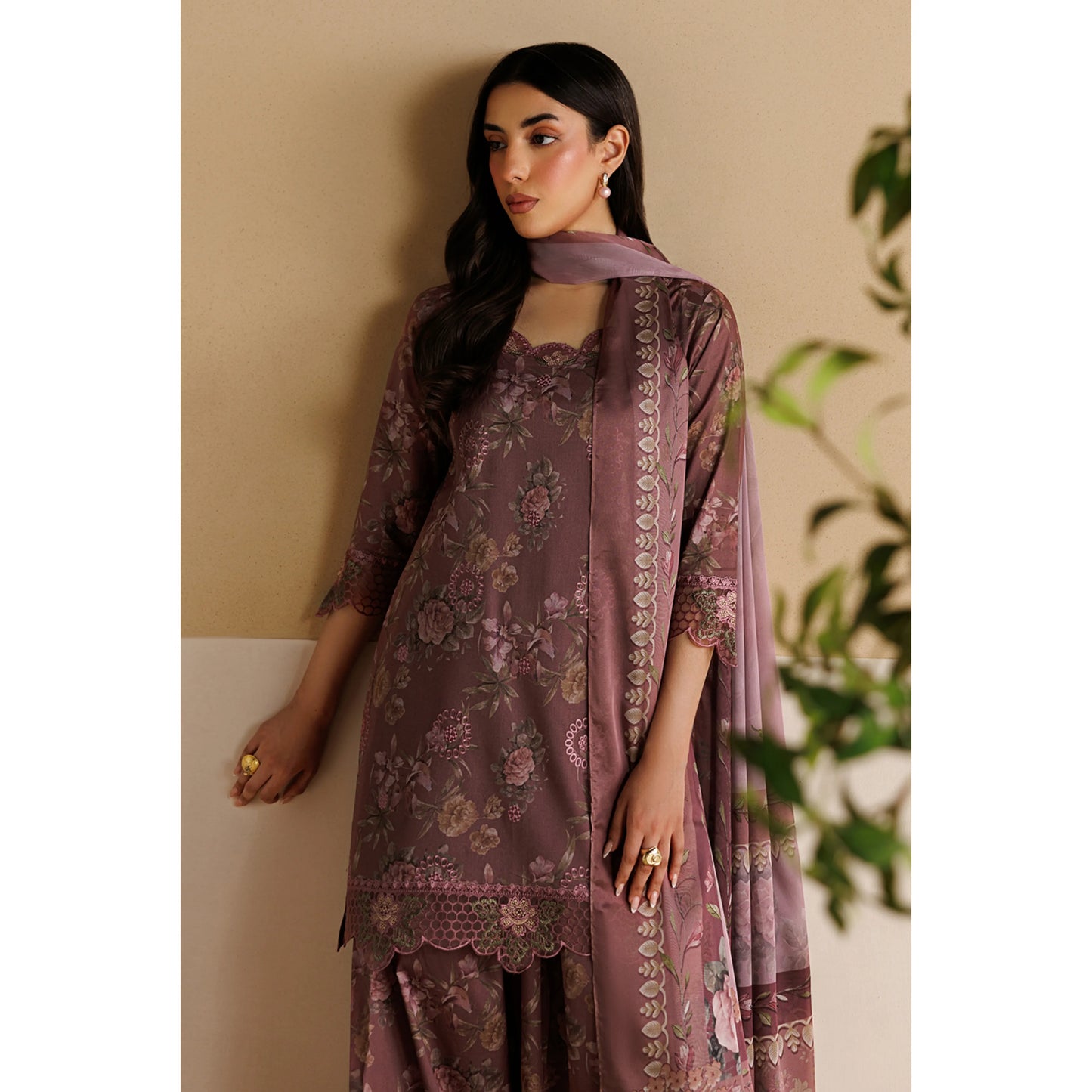 UE-01 Daastan Edit 2 Embroidered Printed Lawn Collection by Esra Fashion