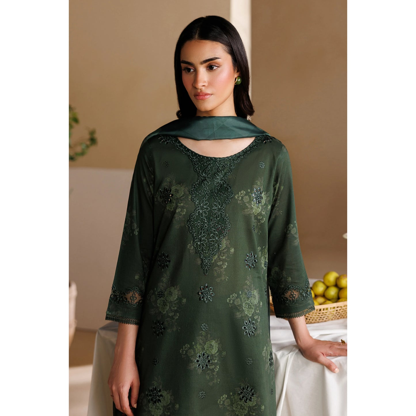 UE-01 Daastan Edit 2 Embroidered Printed Lawn Collection by Esra Fashion