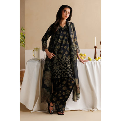 UE-01 Daastan Edit 2 Embroidered Printed Lawn Collection by Esra Fashion