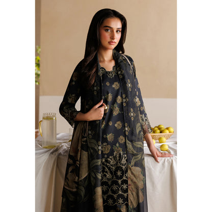 UE-01 Daastan Edit 2 Embroidered Printed Lawn Collection by Esra Fashion