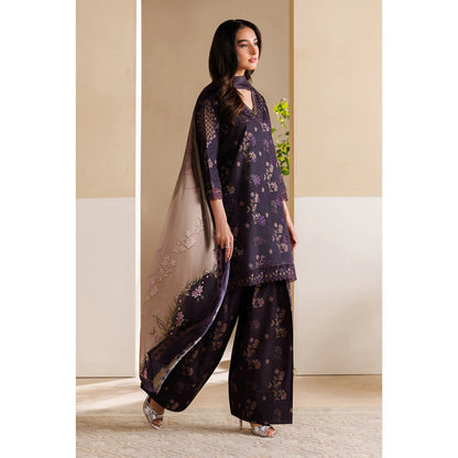 UE-01 Daastan Edit 2 Embroidered Printed Lawn Collection by Esra Fashion