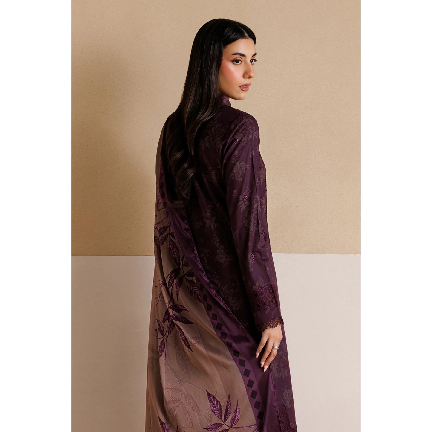 UE-01 Daastan Edit 2 Embroidered Printed Lawn Collection by Esra Fashion