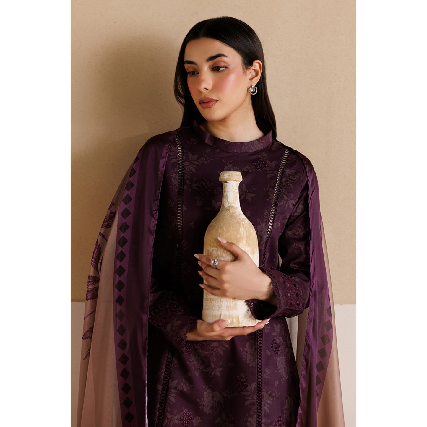 UE-01 Daastan Edit 2 Embroidered Printed Lawn Collection by Esra Fashion