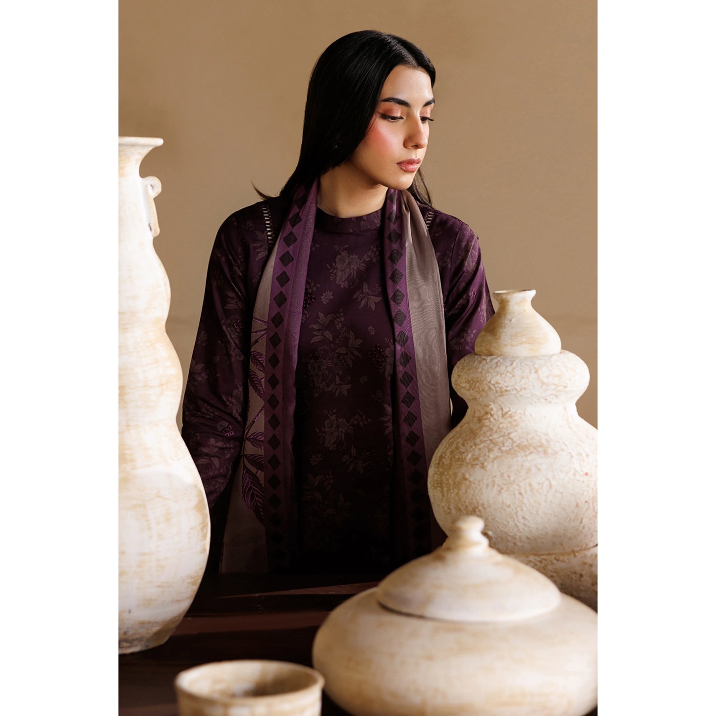 UE-01 Daastan Edit 2 Embroidered Printed Lawn Collection by Esra Fashion