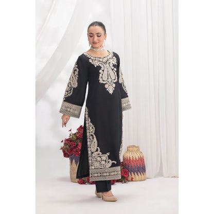 UA-202 Embroidered Cotton Collection by Umnaa | Ready to Wear Pakistani Asian clothes