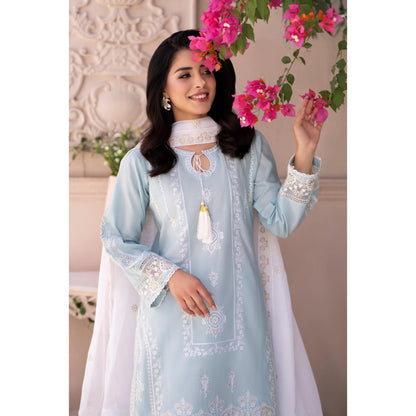 UA-206 Embroidered Festive Cotton dress by Umnaa | Ready to Wear Pakistani Asian clothes