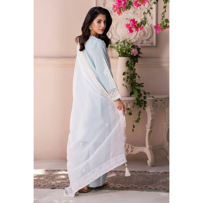 UA-206 Embroidered Festive Cotton dress by Umnaa | Ready to Wear Pakistani Asian clothes