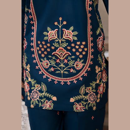 UA-217 Embroidered Cotton Collection by Umnaa | Ready to Wear Pakistani Asian clothes
