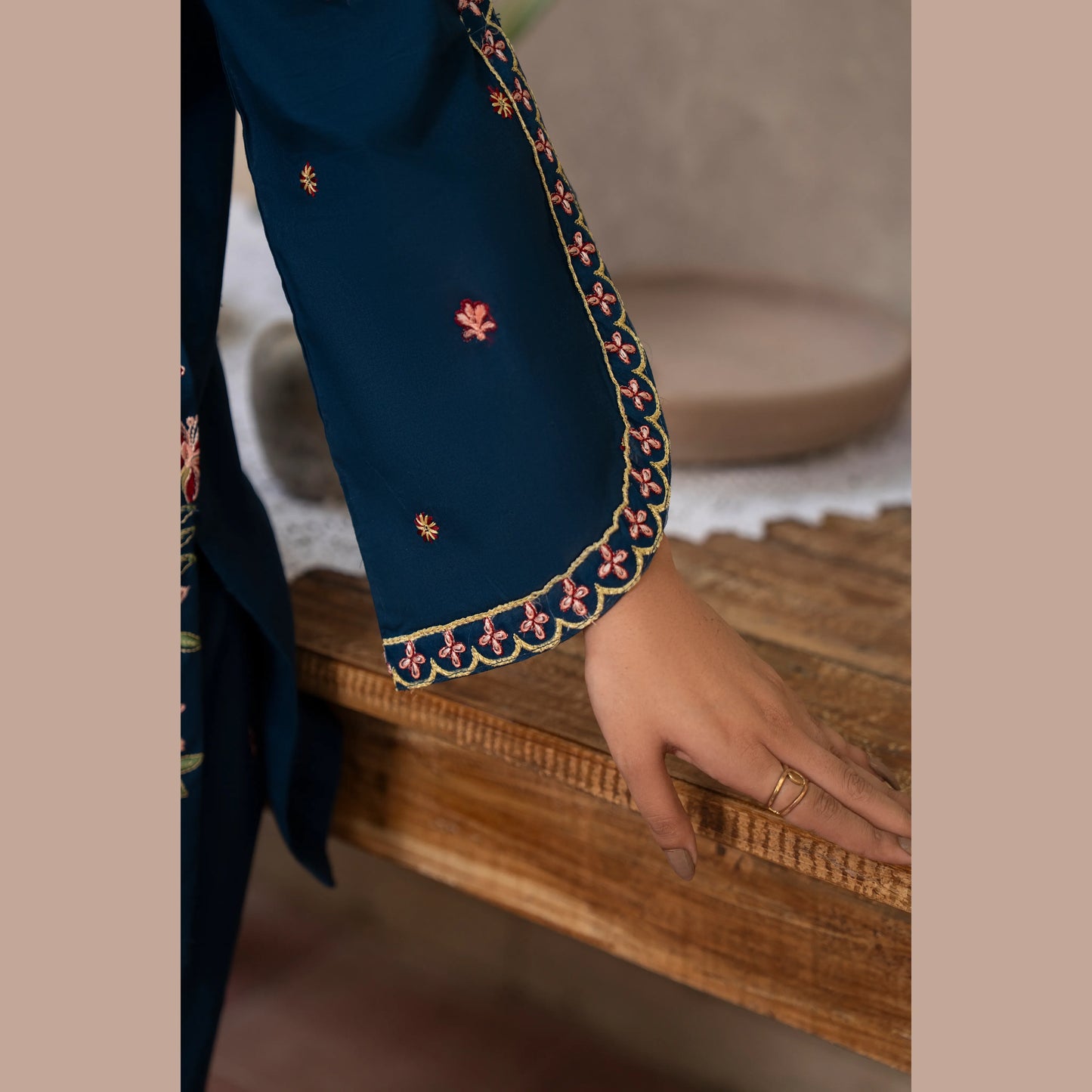 UA-217 Embroidered Cotton Collection by Umnaa | Ready to Wear Pakistani Asian clothes