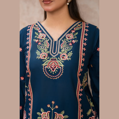 UA-217 Embroidered Cotton Collection by Umnaa | Ready to Wear Pakistani Asian clothes