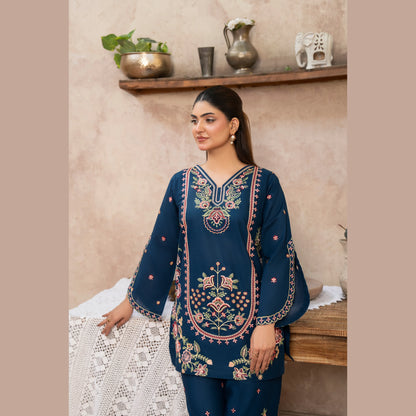 UA-217 Embroidered Cotton Collection by Umnaa | Ready to Wear Pakistani Asian clothes