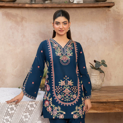 UA-217 Embroidered Cotton Collection by Umnaa | Ready to Wear Pakistani Asian clothes
