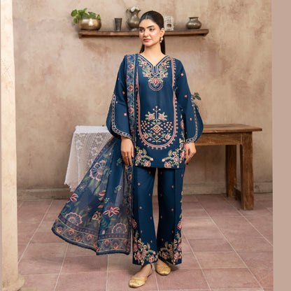 UA-217 Embroidered Cotton Collection by Umnaa | Ready to Wear Pakistani Asian clothes